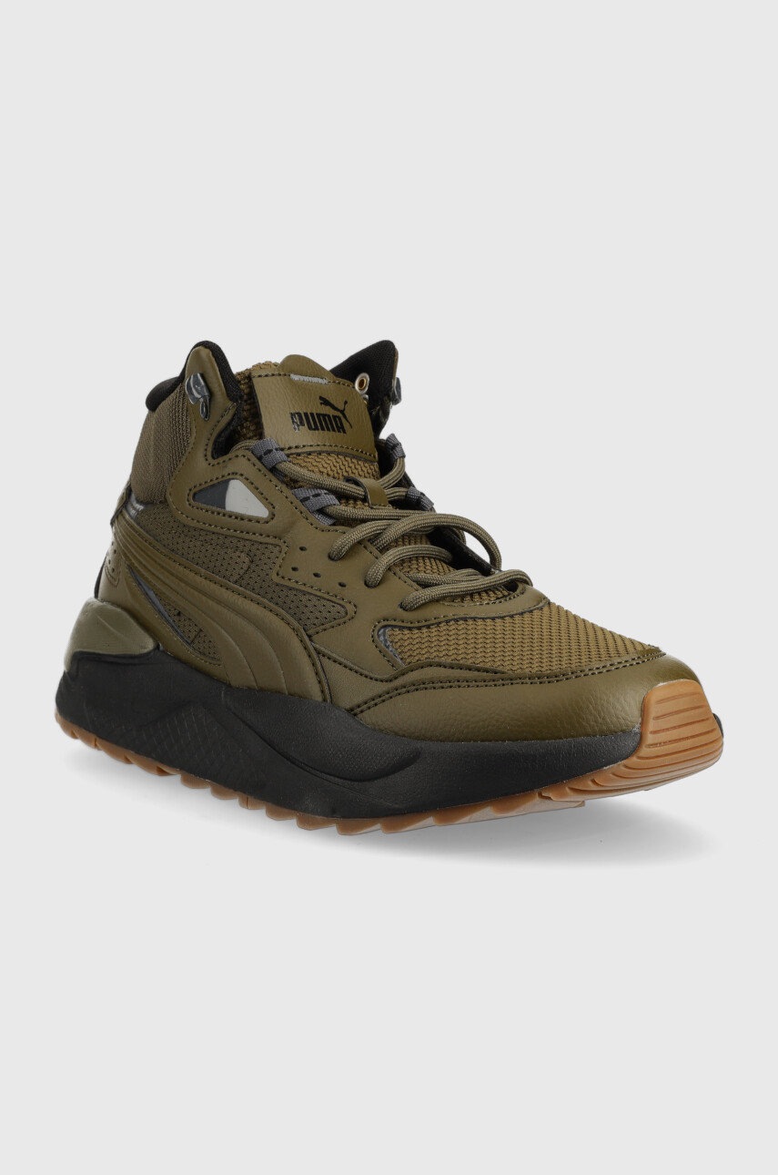 

Кросівки Puma колір зелений