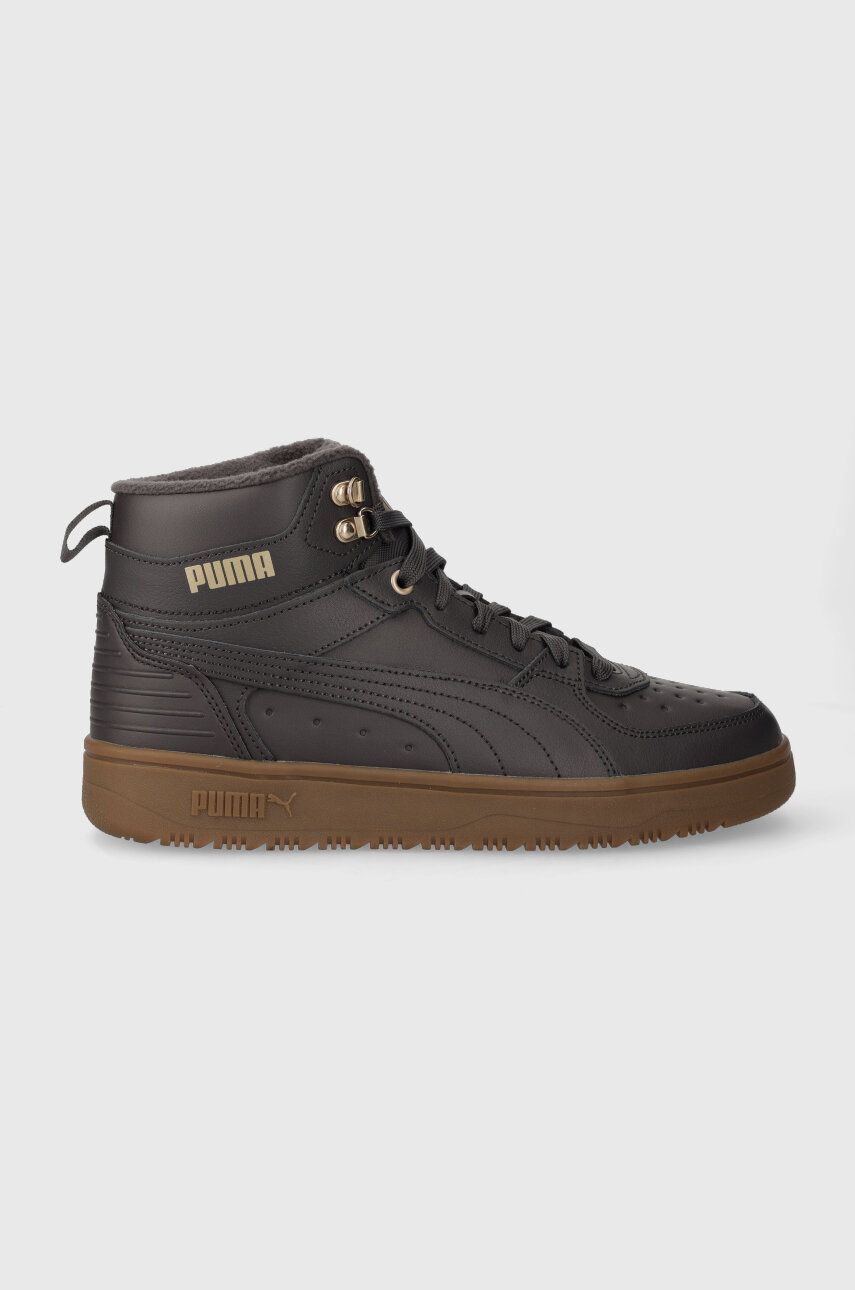 Sneakers boty Puma Rebound Rugged tmavomodrá barva - námořnická modř - Svršek: Umělá hmota