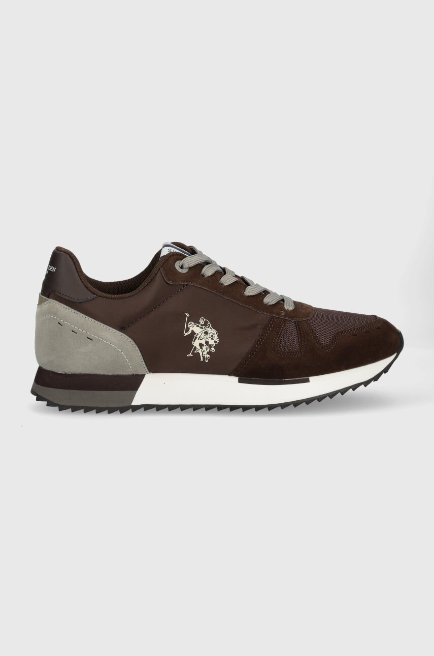 U.s. polo assn. sneakers balty culoarea maro