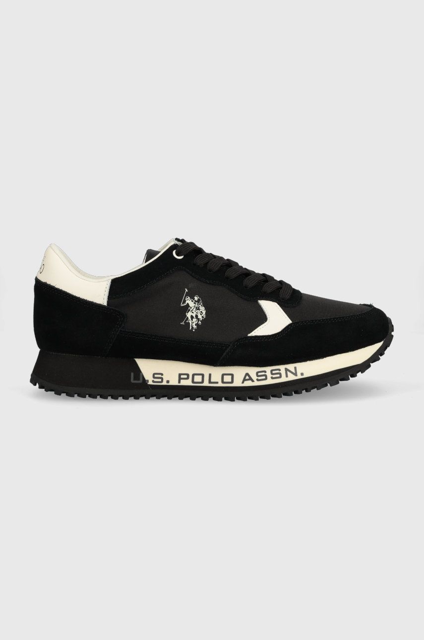 U.S. Polo Assn. sneakers Cleef culoarea negru answear.ro