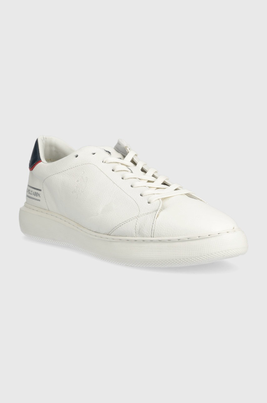 

Шкіряні кросівки U.S. Polo Assn. Cryme колір білий