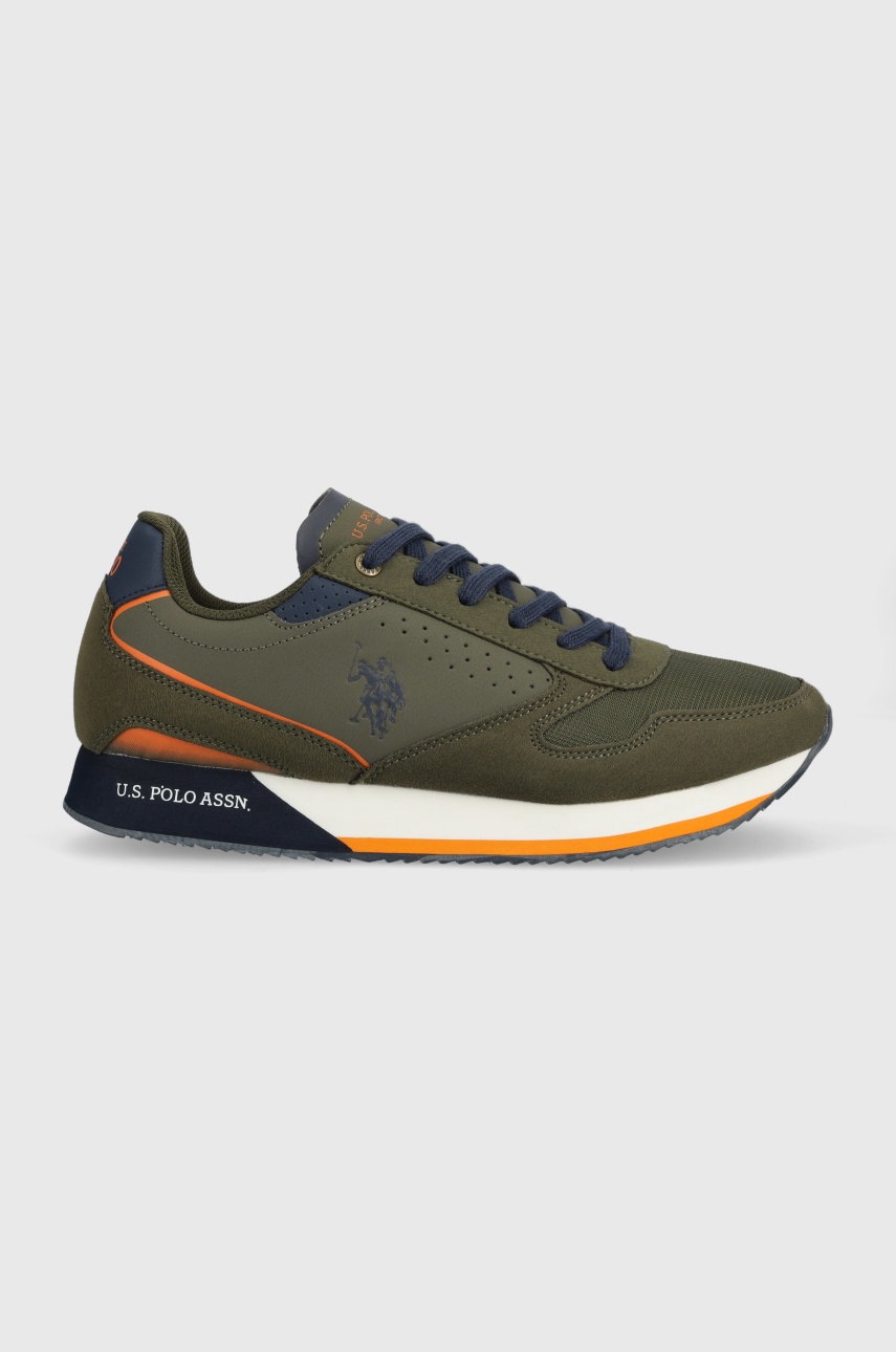 

Маратонки U.S. Polo Assn. Nobil в зелено, Зелен