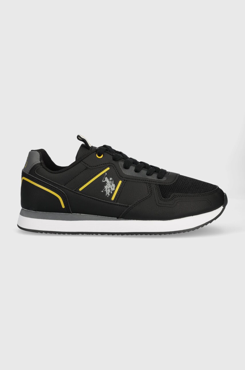 U.s. polo assn. sneakers nobil culoarea negru