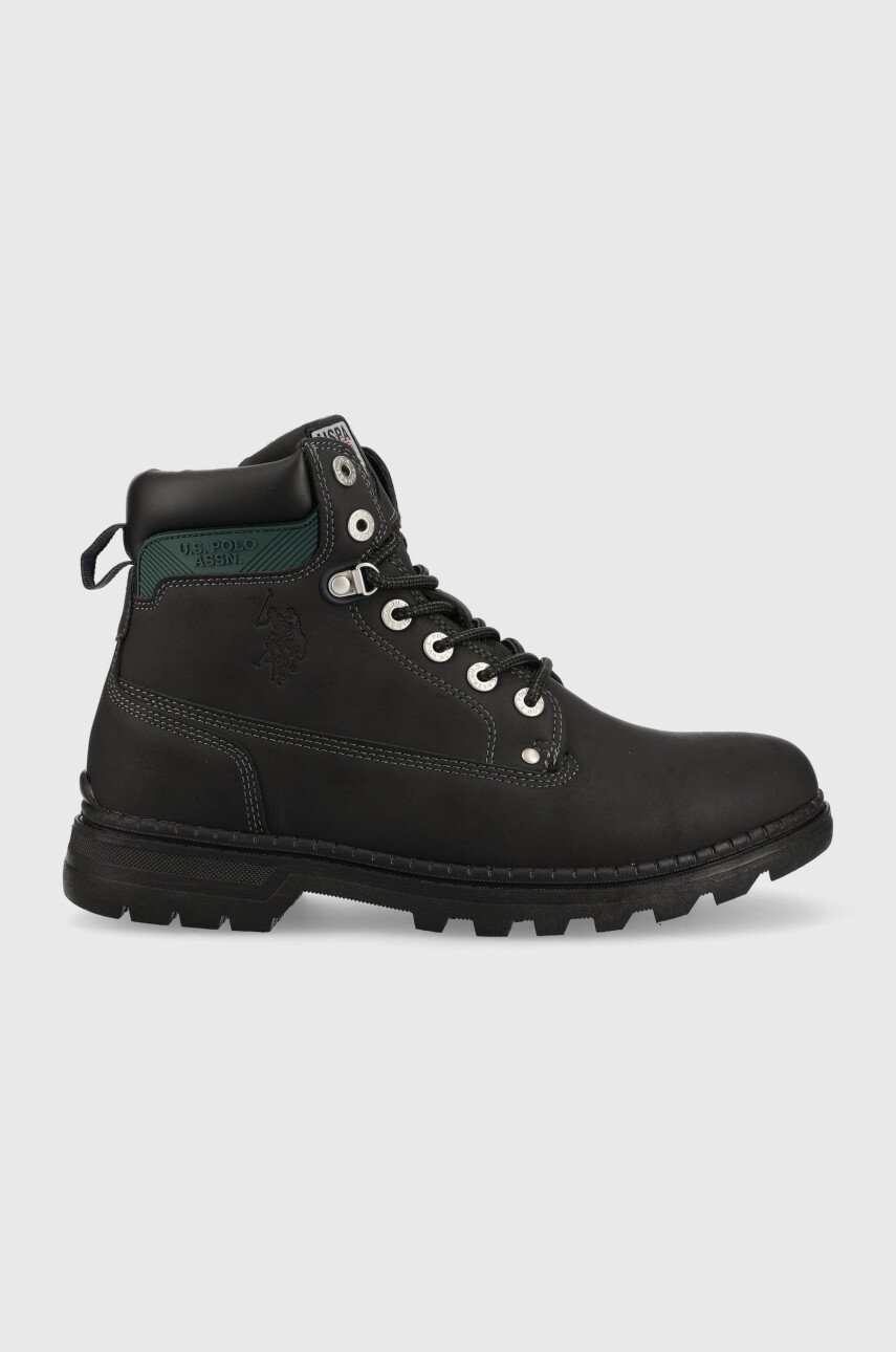 

Туристически обувки U.S. Polo Assn. Ziggy в черно, Черен