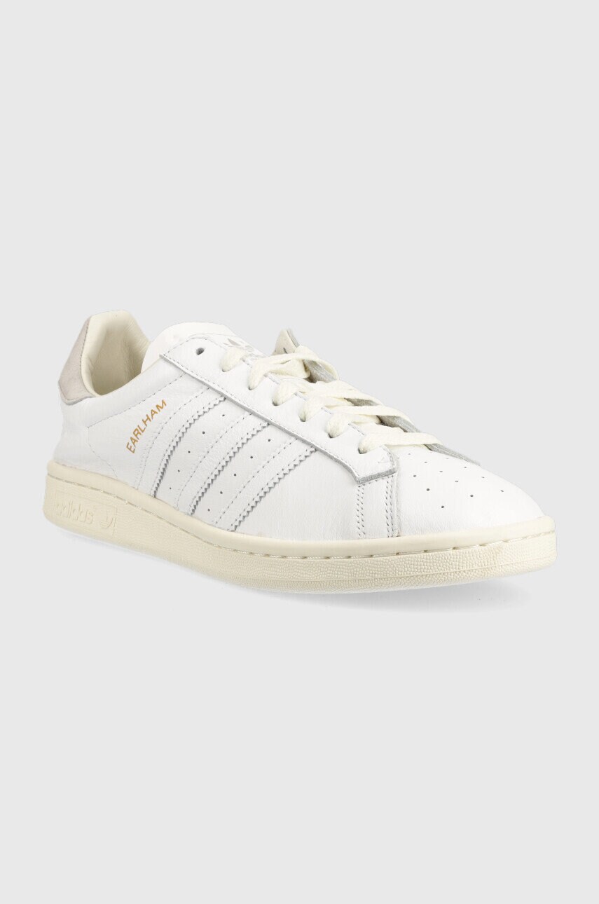 

Кожаные кроссовки adidas Originals Earlham цвет белый