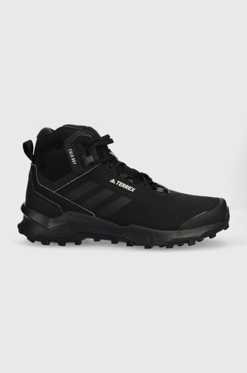 Adidas TERREX pantofi AX4 Mid Beta barbati, culoarea negru, izolat adidas imagine noua