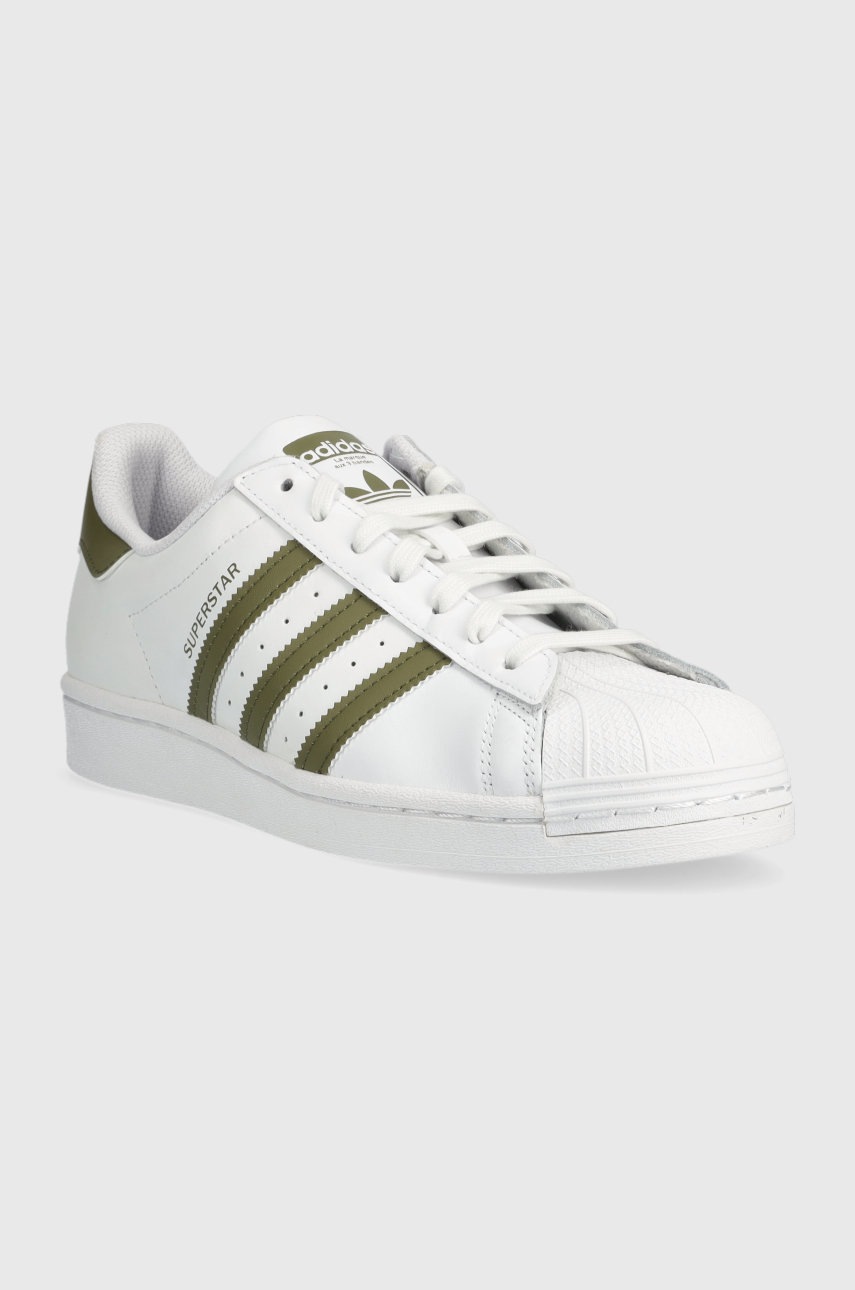

Кожаные кроссовки adidas Originals Superstar цвет белый