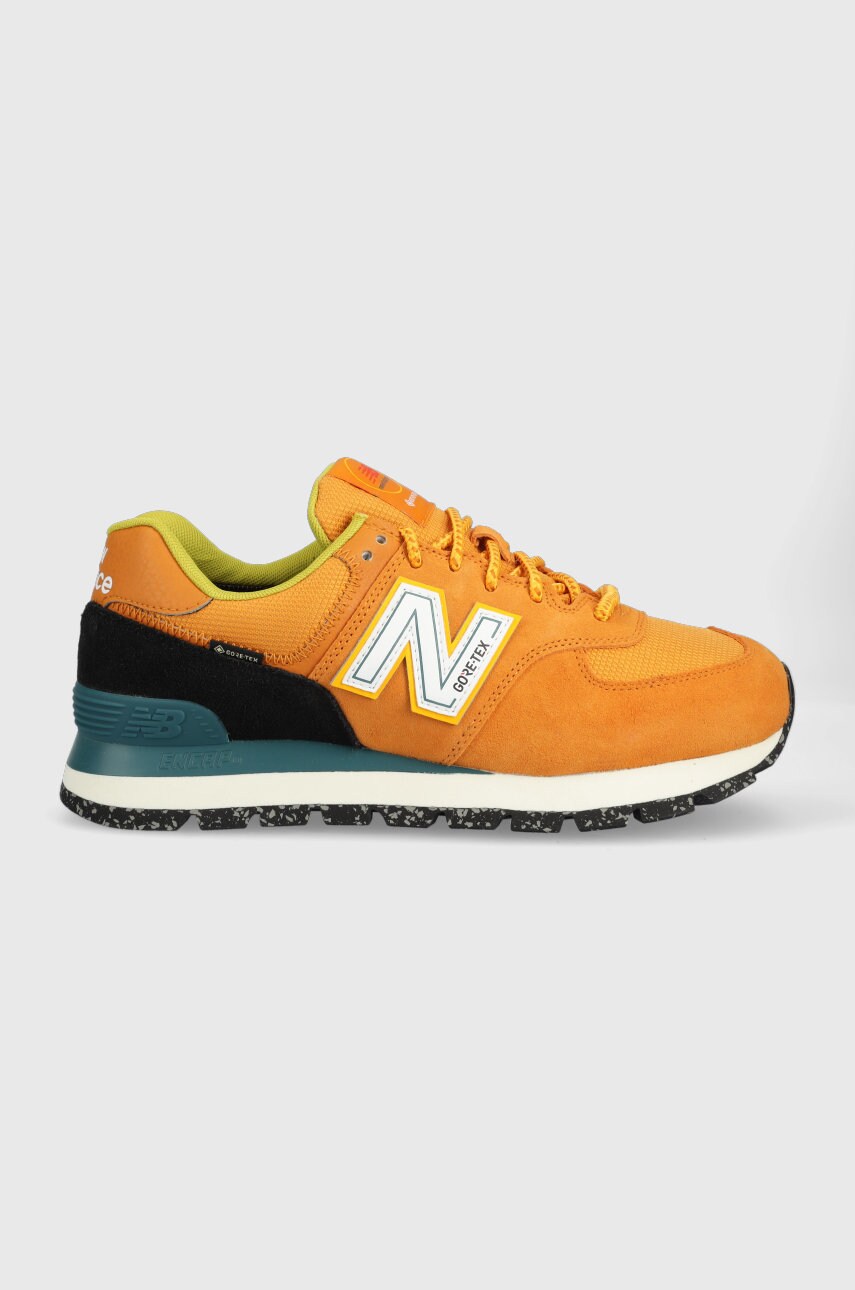 New balance sneakers m574dgex culoarea portocaliu