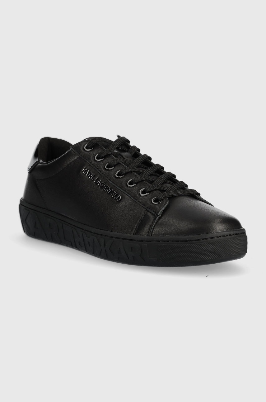 

Кожаные кроссовки Karl Lagerfeld Kupsole Iii цвет чёрный