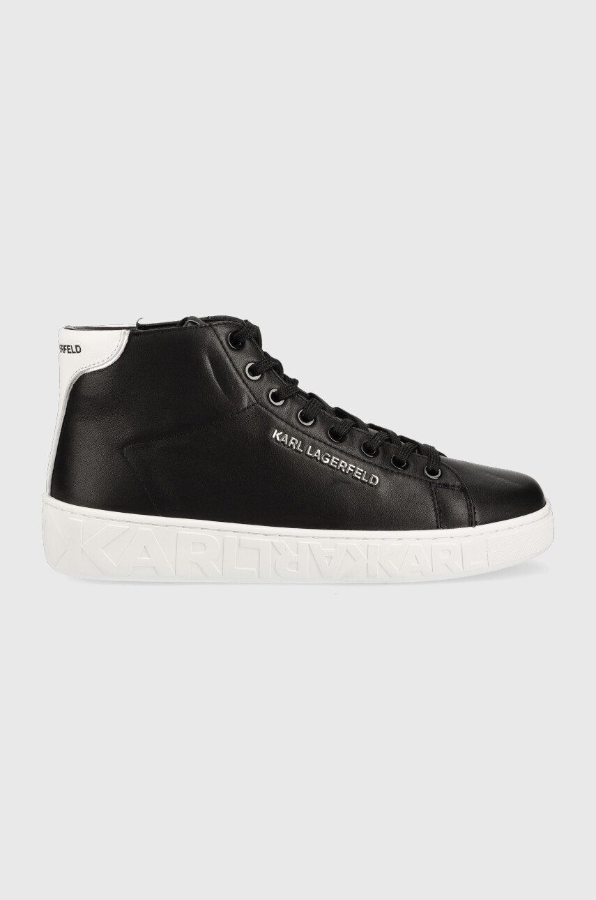 Karl Lagerfeld sneakers din piele Kupsole Iii culoarea negru answear.ro