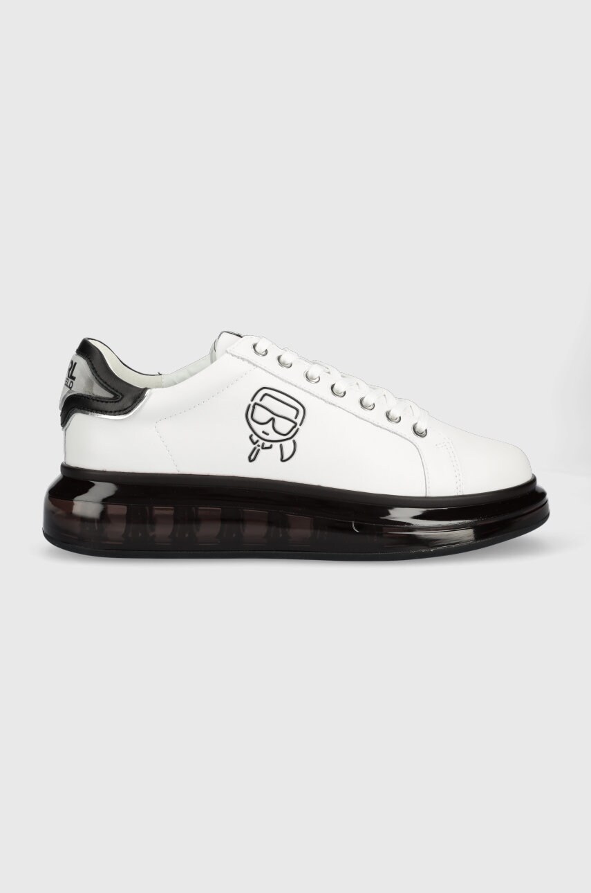 

Кожени маратонки Karl Lagerfeld Kapri Kushion в бяло, Бял