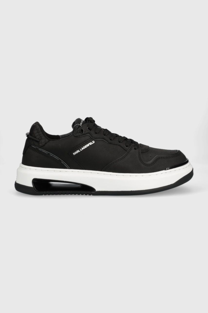 Karl Lagerfeld sneakers din piele Elektro culoarea negru answear.ro imagine promotii 2022