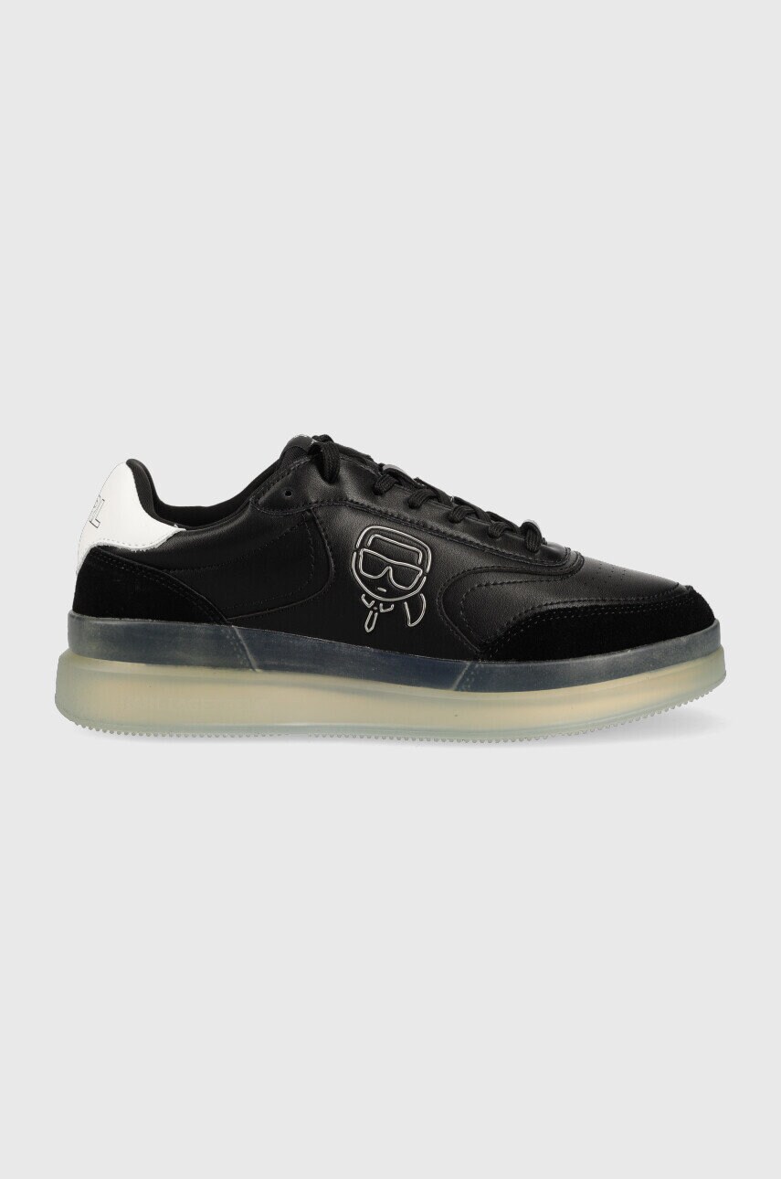 Karl lagerfeld sneakers din piele brink , culoarea negru