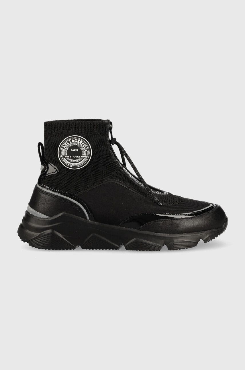 Karl Lagerfeld sneakers Verger culoarea negru