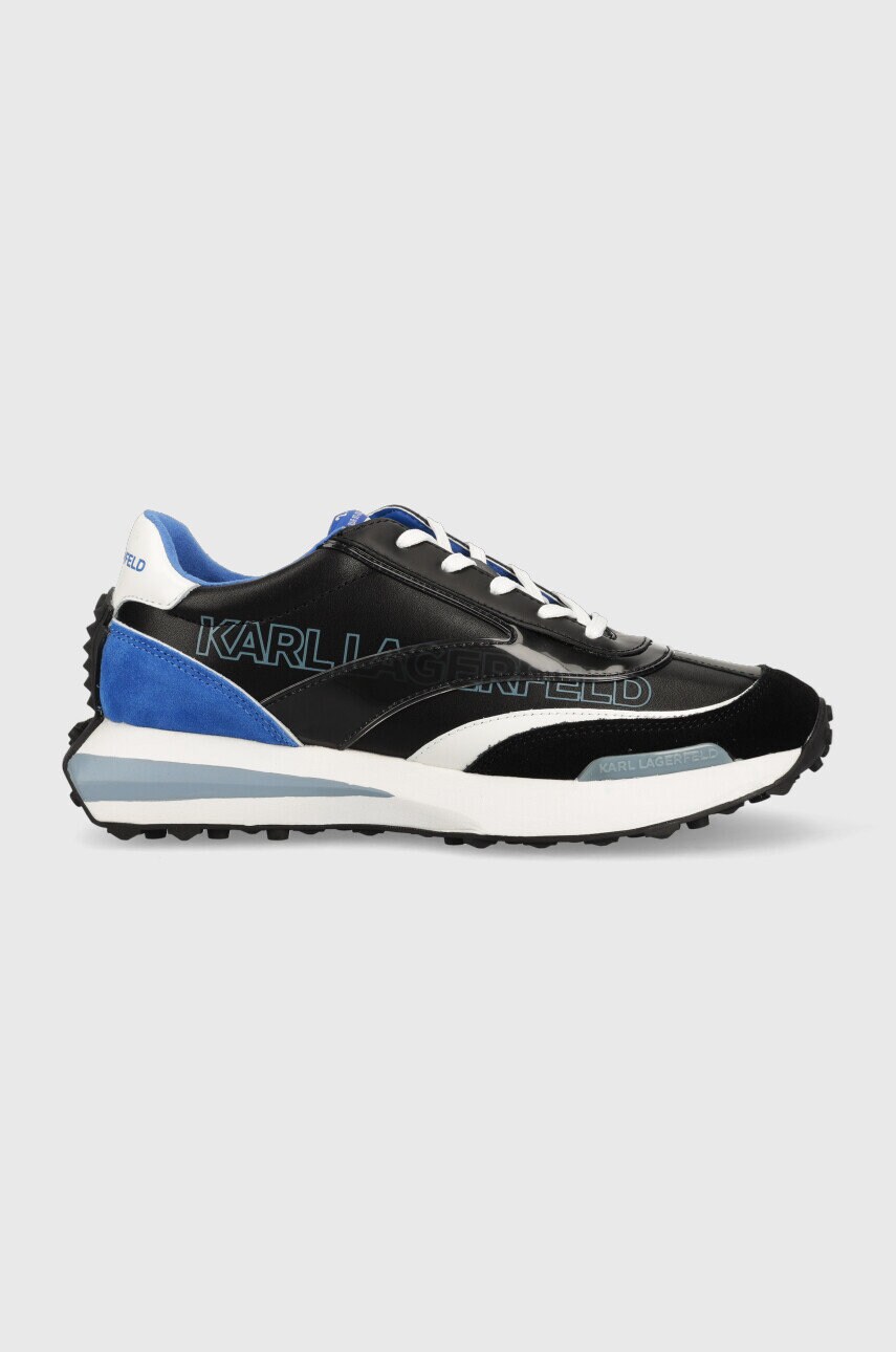 Karl lagerfeld sneakers din piele zone culoarea negru