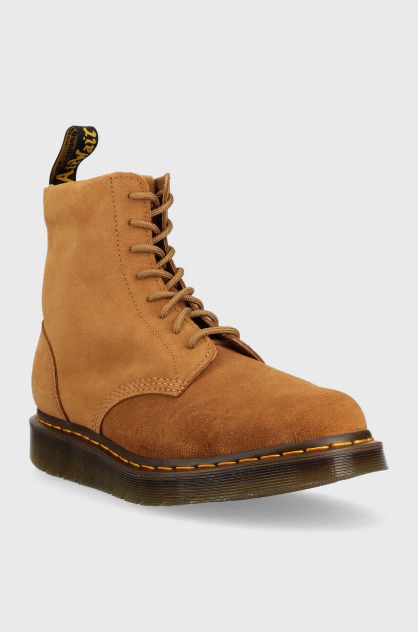 

Замшевые ботинки Dr. Martens Berman мужские цвет коричневый