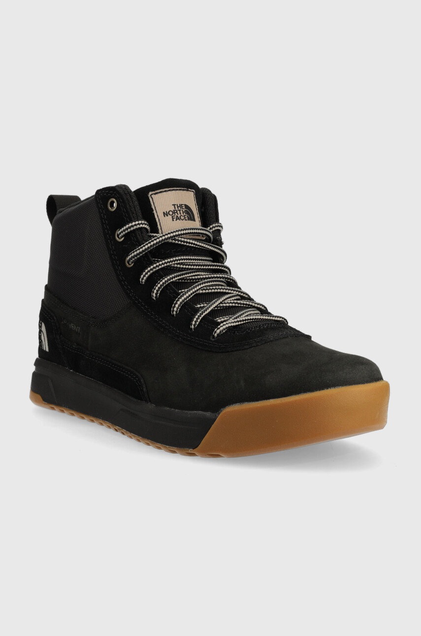 

Черевики The North Face Larimer Mid Waterproof чоловічі колір чорний утеплене