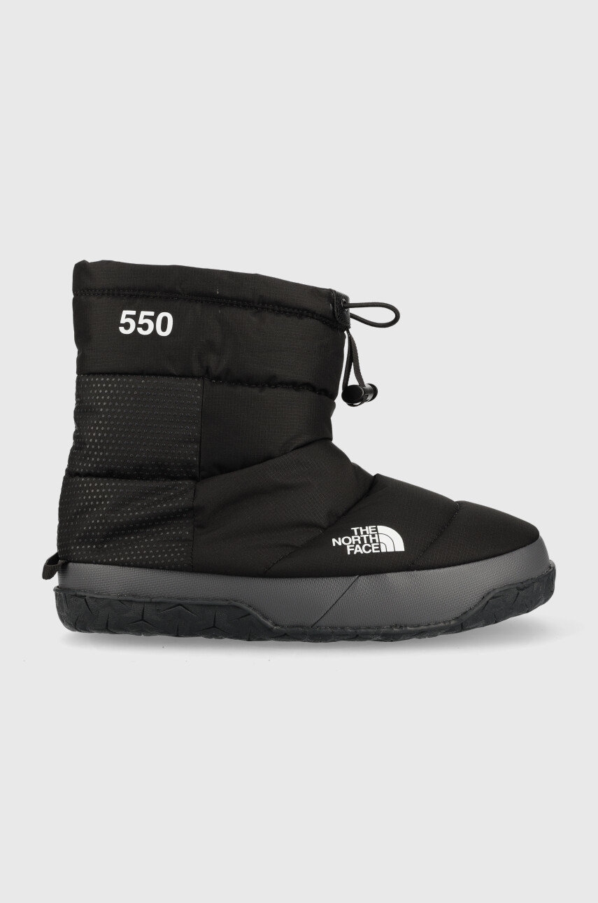The North Face cizme de iarna Nuptse Apres culoarea negru