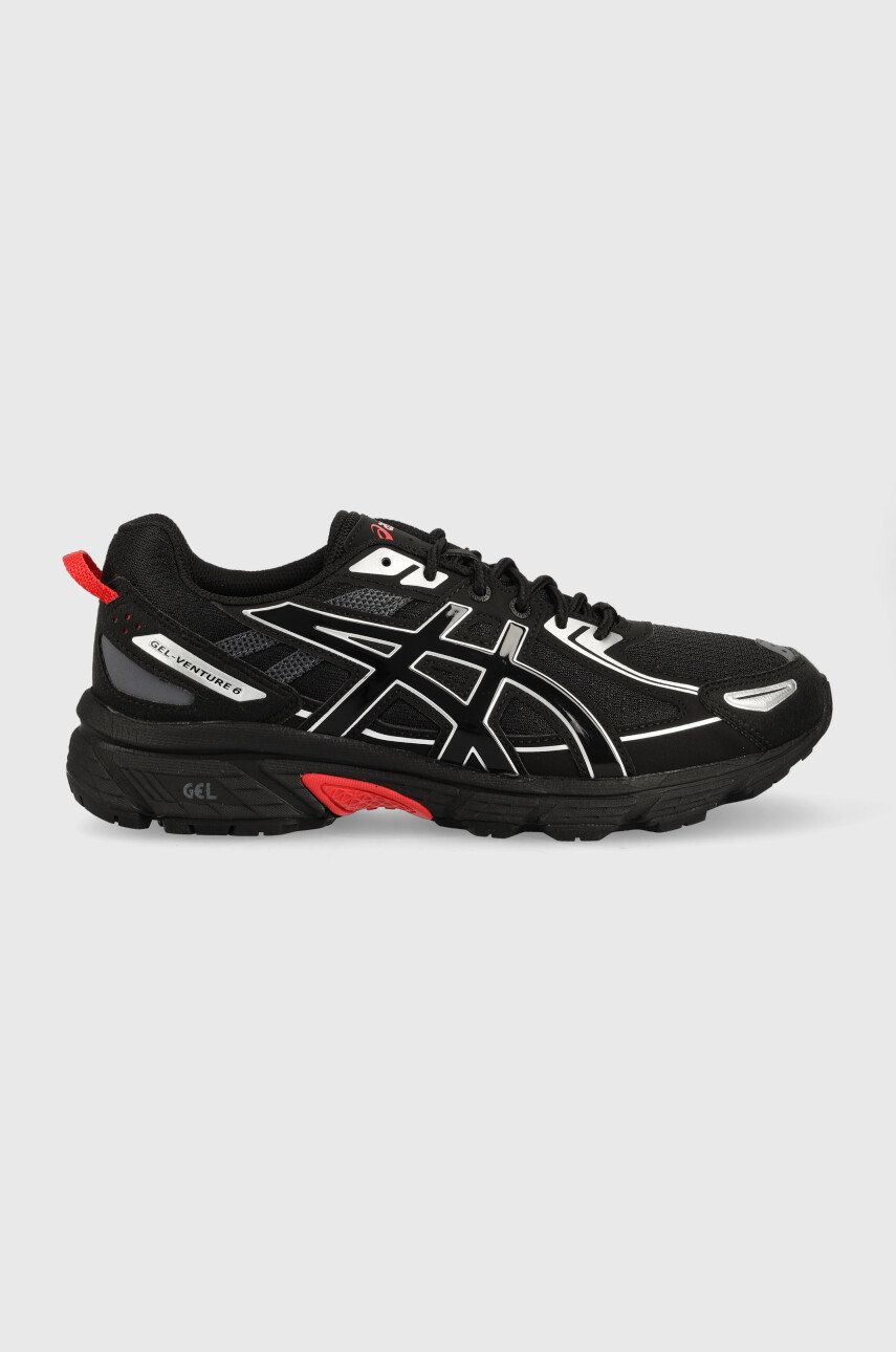 Asics pantofi de alergat Gel-venture 6, culoarea negru alergat imagine promotii 2022