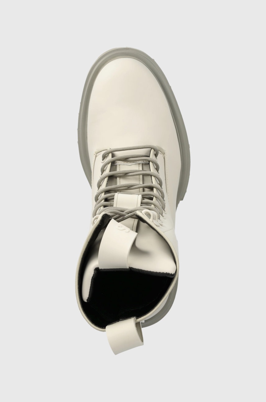 Черевики Rains 22600 Show Combat Boot чоловічі колір сірий 22600.80-80.Cement 