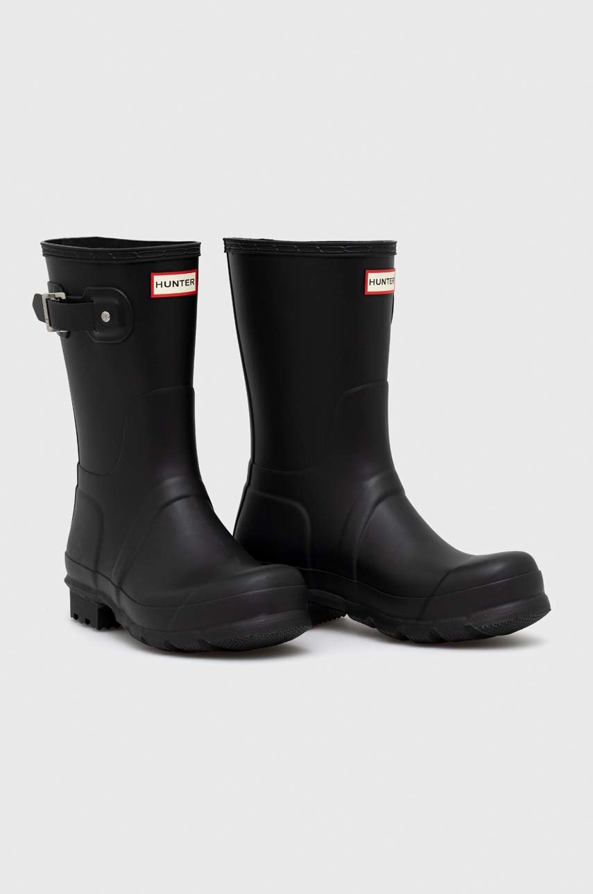

Резиновые сапоги Hunter Short Original Short мужские цвет чёрный MFS9000RMA