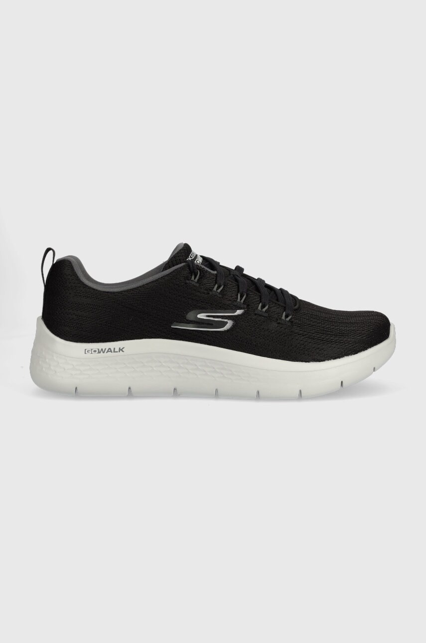 Skechers Sneakers Go Walk Flex Culoarea Negru