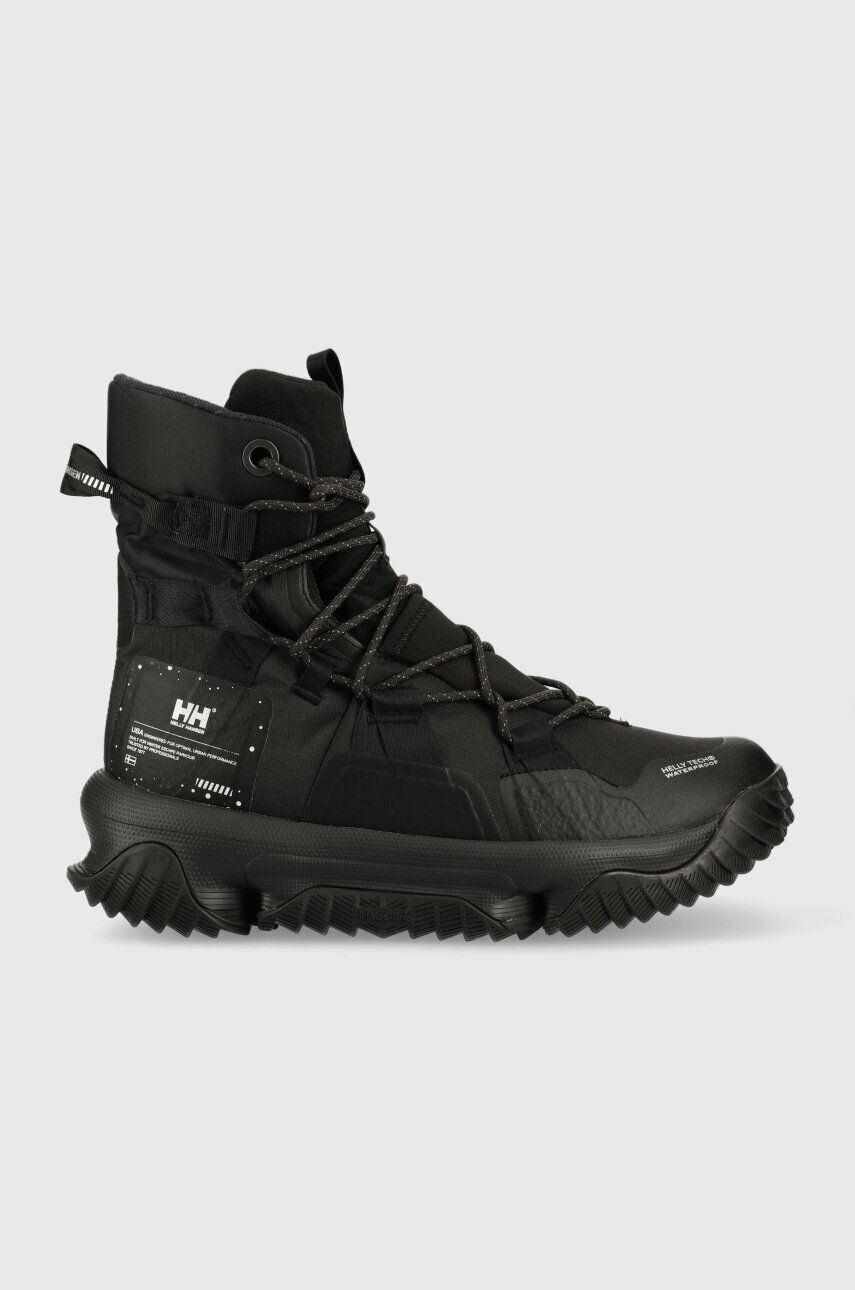Helly Hansen pantofi UBA CURBSTEP BOOT bărbați, culoarea negru 11822