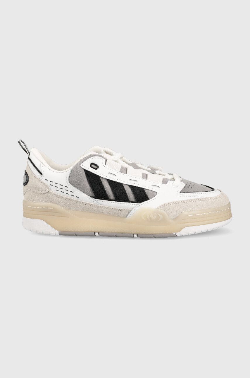 Adidas Originals Sneakers Din Piele Adi2000 Culoarea Gri, Gv9544 Gv9544-wht/blk