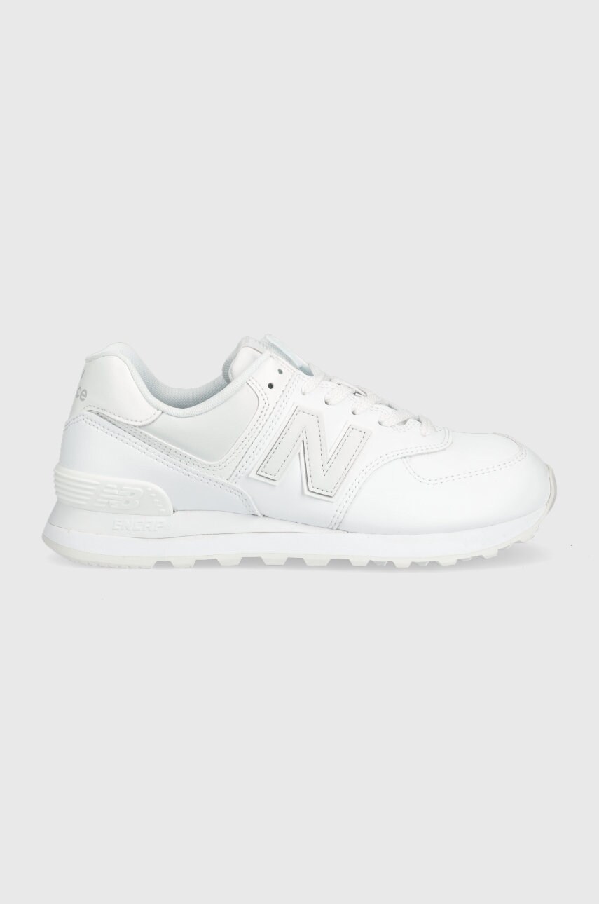 New balance sneakers ml574sna culoarea alb