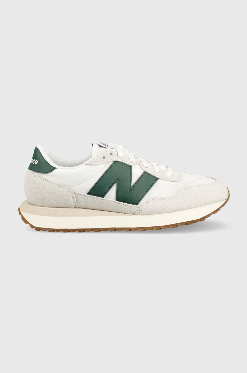 New balance sneakers ms237rf, culoarea alb