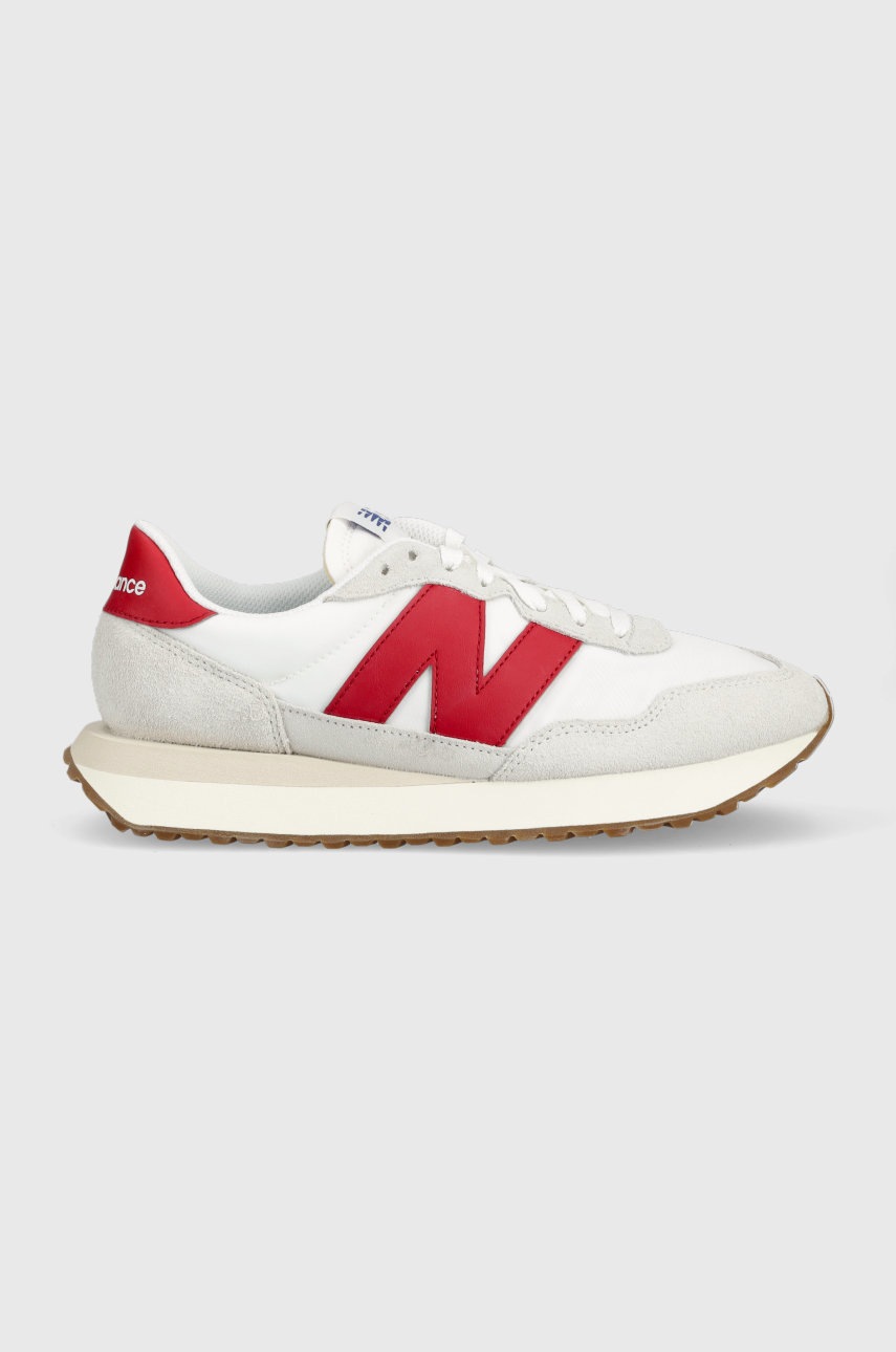 New balance sneakers ms237rg culoarea alb