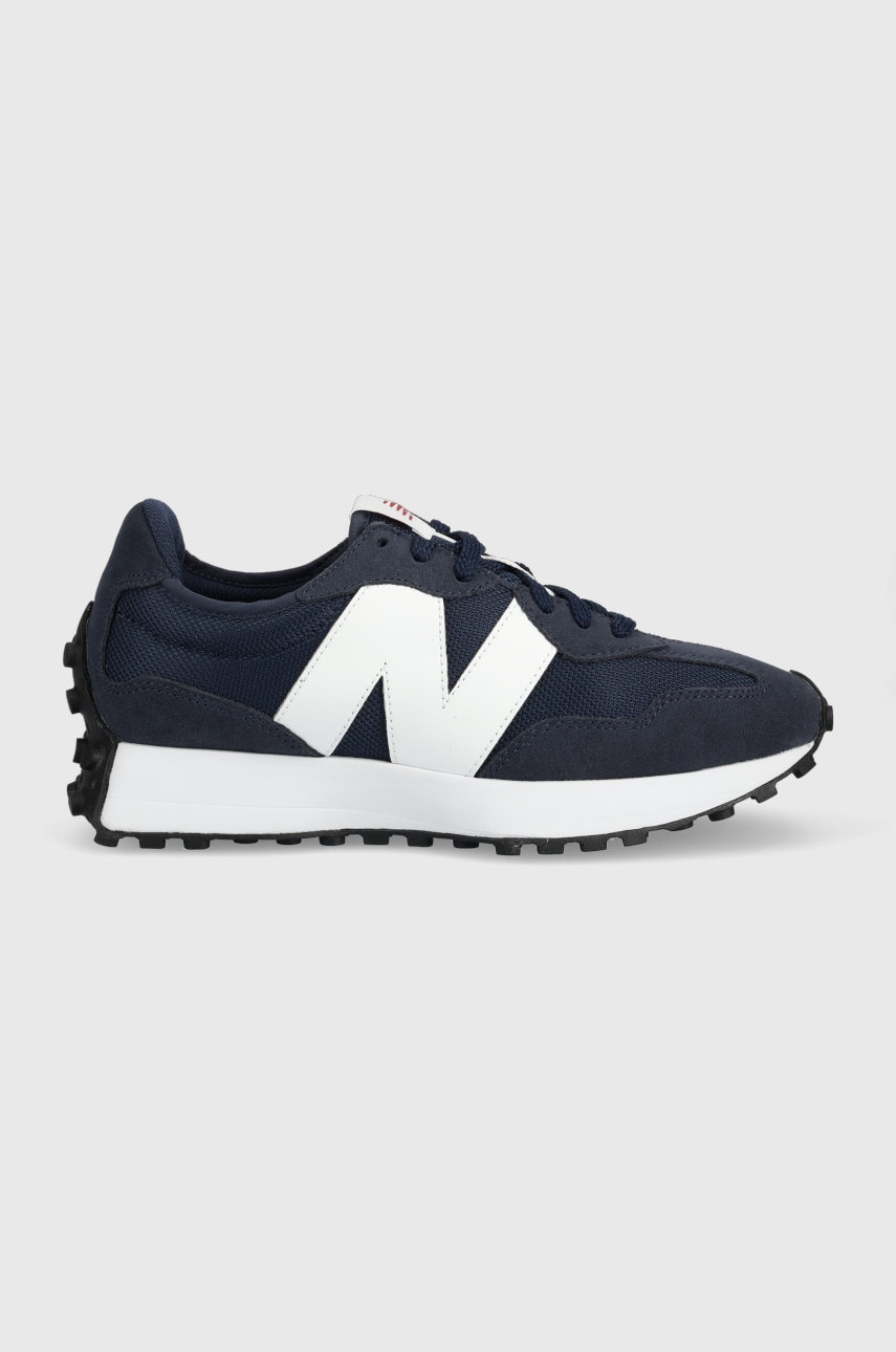 E-shop Sneakers boty New Balance MS327CNW tmavomodrá barva, MS327CNW-CNW