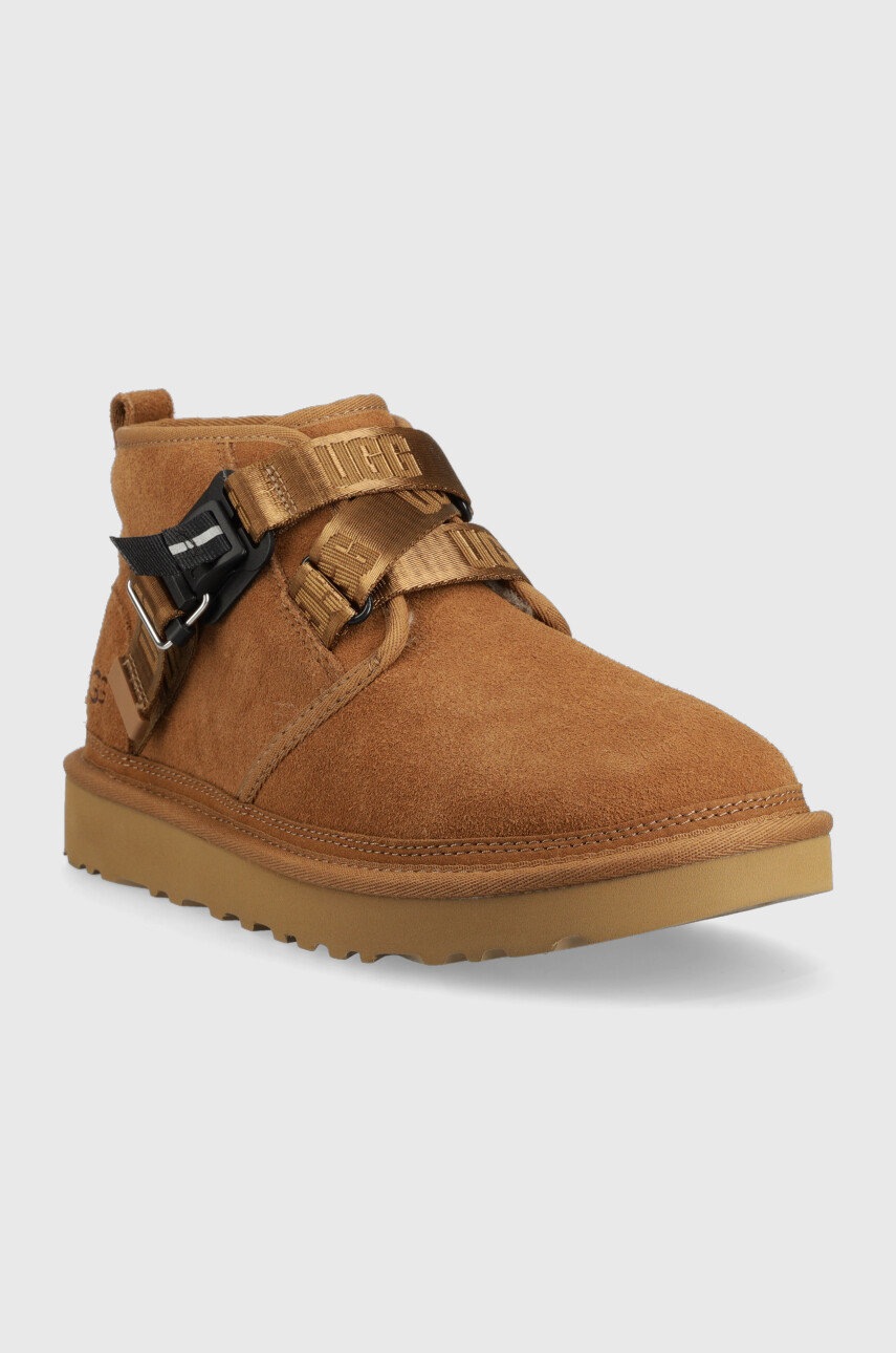 

Зимние сапоги UGG M Neumel Quickclick мужские цвет коричневый