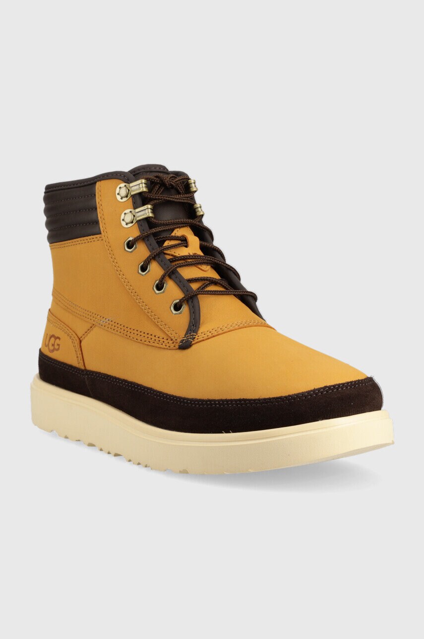 

Кожаные ботинки UGG M Highland Sport мужские цвет коричневый