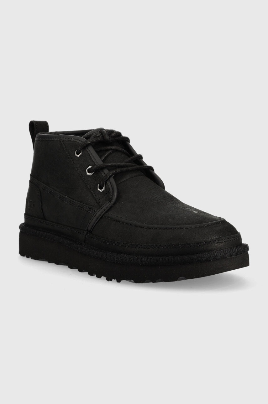 

Шкіряні черевики UGG M Neumel Moc чоловічі колір чорний