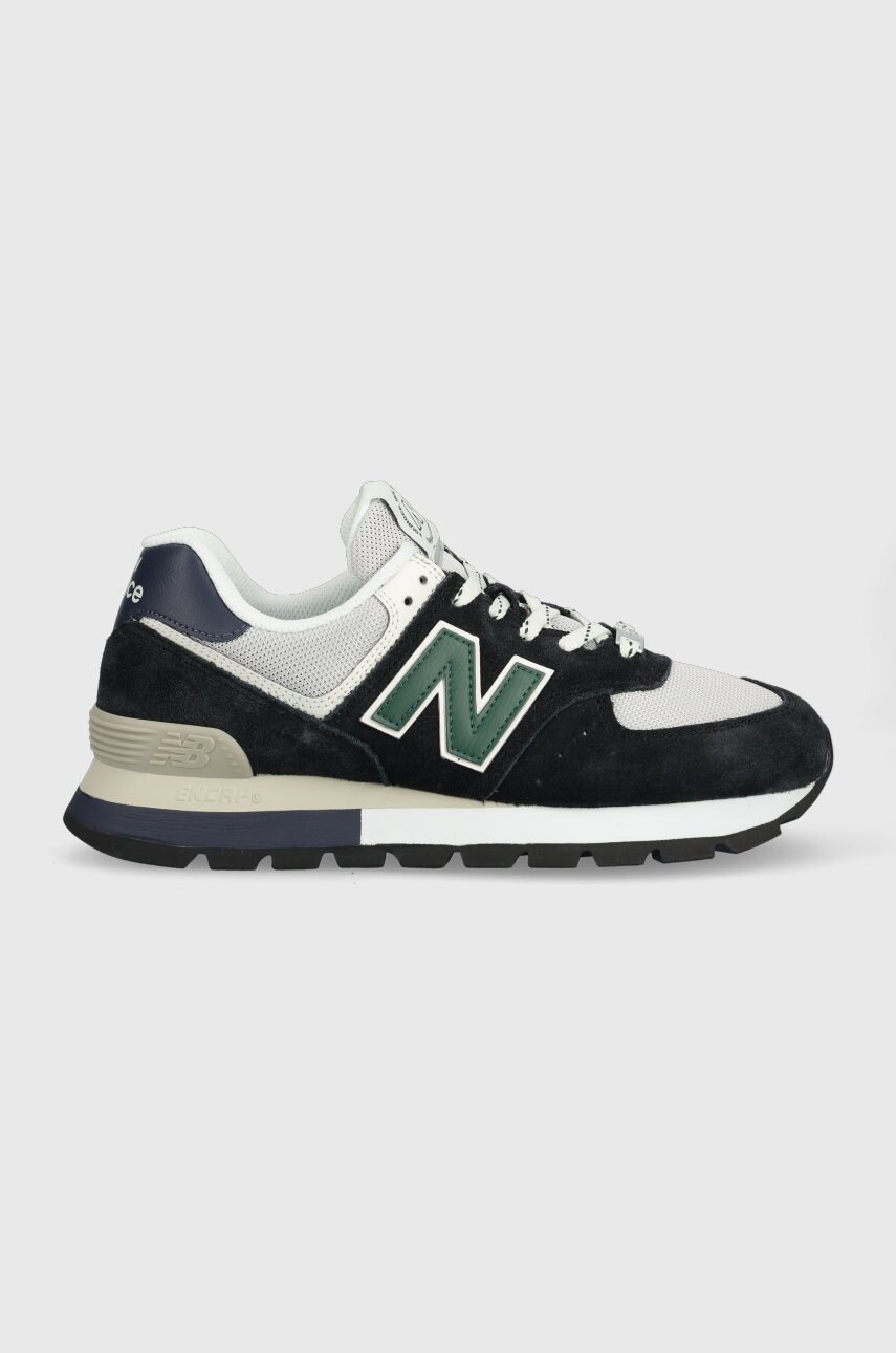 New balance sneakers ml574dvb culoarea albastru marin
