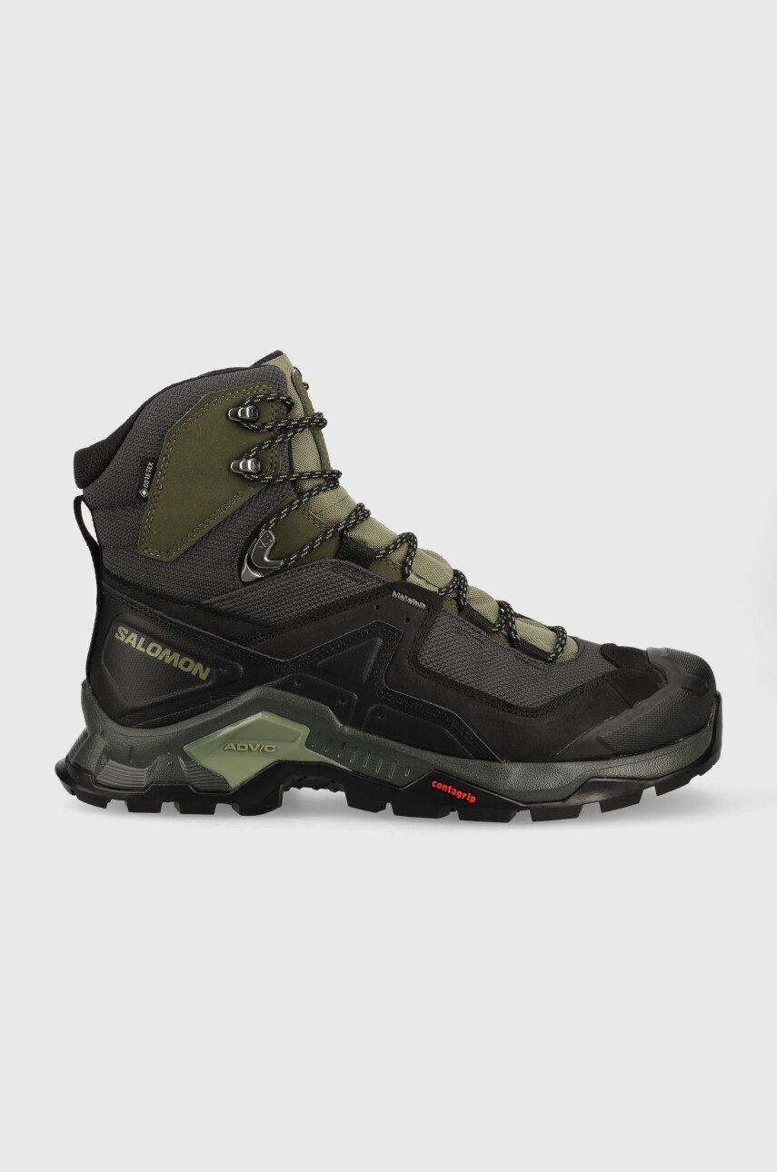 Salomon pantofi Quest Element GTX barbati, culoarea verde