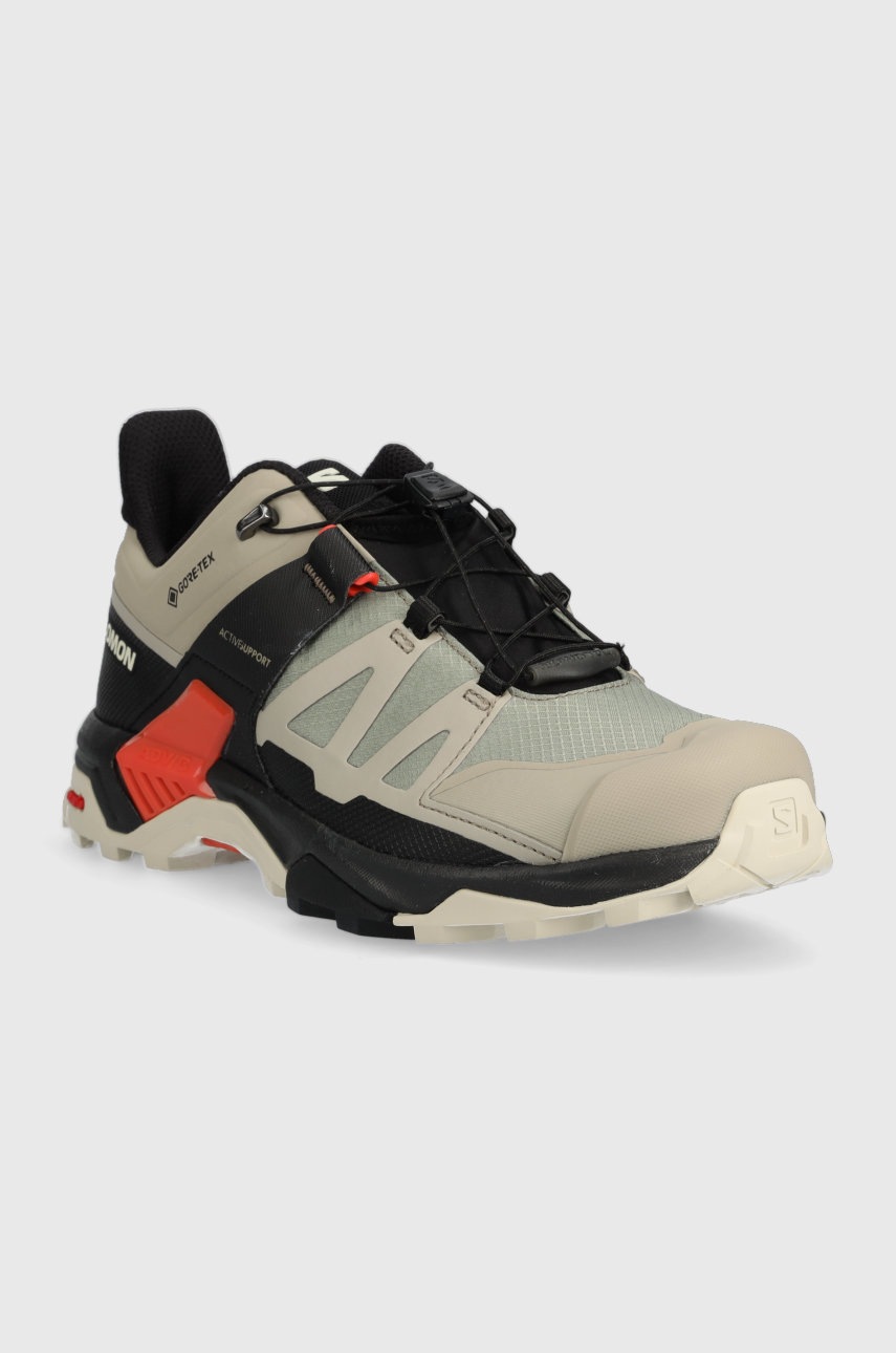 

Ботинки Salomon X Ultra 4 GTX мужские цвет серый