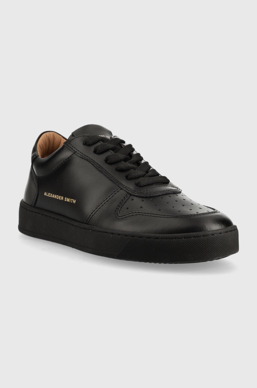 

Кожаные кроссовки Alexander Smith Cambridge цвет чёрный ASAVK1U86TBK
