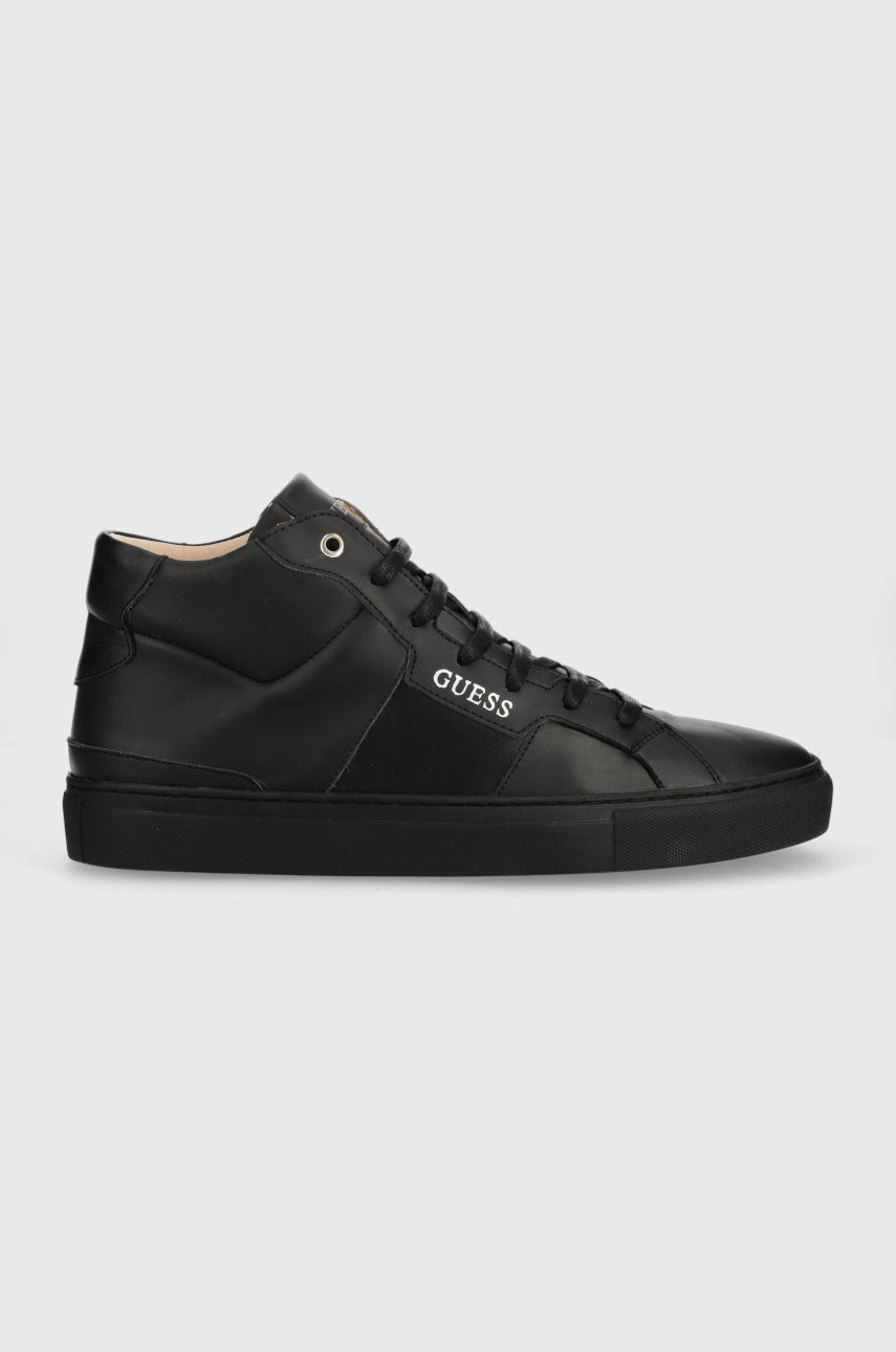 

Маратонки Guess Ravenna Mid в черно, Черен