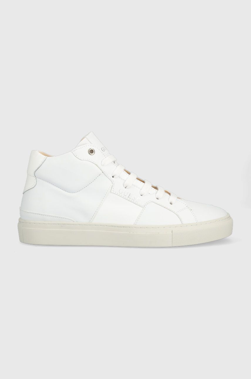 Guess sneakersy Ravenna Mid kolor biały