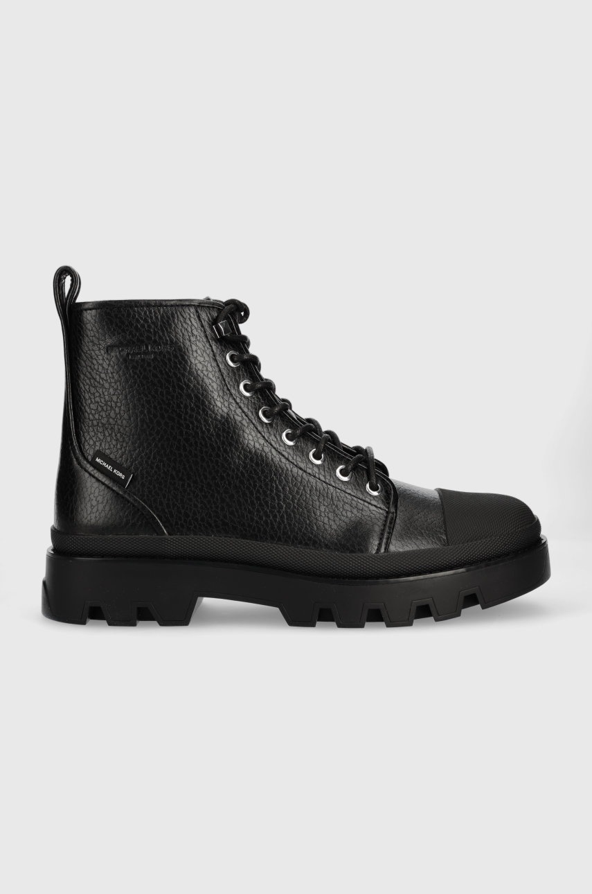

Кожени обувки Michael Kors Colin в черно, Черен