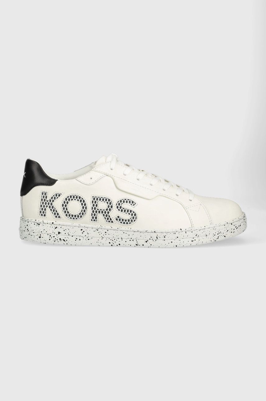Michael Kors sneakers din piele Keating , culoarea alb