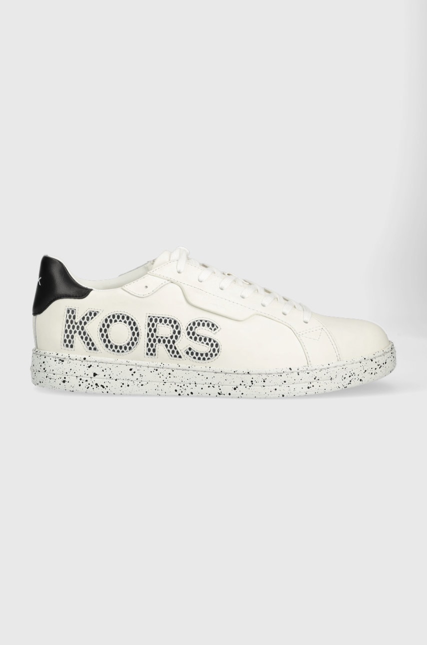 Michael kors sneakers din piele keating , culoarea alb
