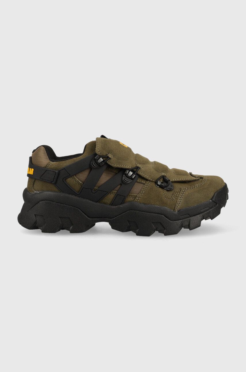 Sneakers boty Caterpillar Alpha zelená barva - zelená -  Svršek: Textilní materiál
