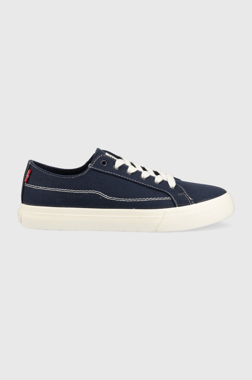 Levi's tenisi decon lace barbati, culoarea albastru marin