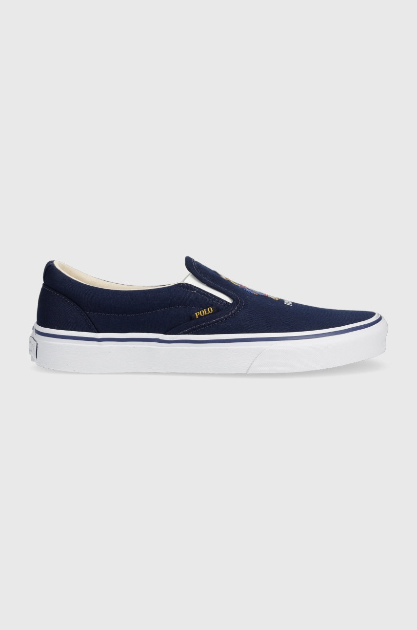 

Кеди Polo Ralph Lauren Keaton чоловічі колір синій 816877739001