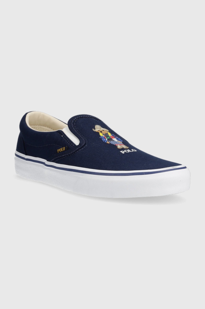 

Кеди Polo Ralph Lauren Keaton чоловічі колір синій 816877739001