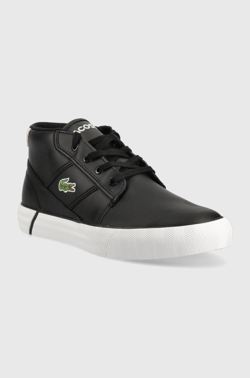

Шкіряні кросівки Lacoste Gripshot Chukka колір чорний