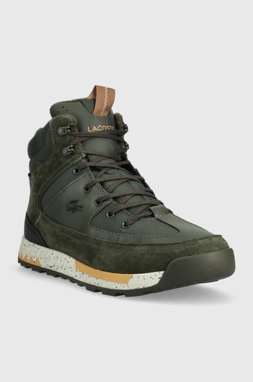 

Ботинки Lacoste Urban Breaker мужские цвет зелёный